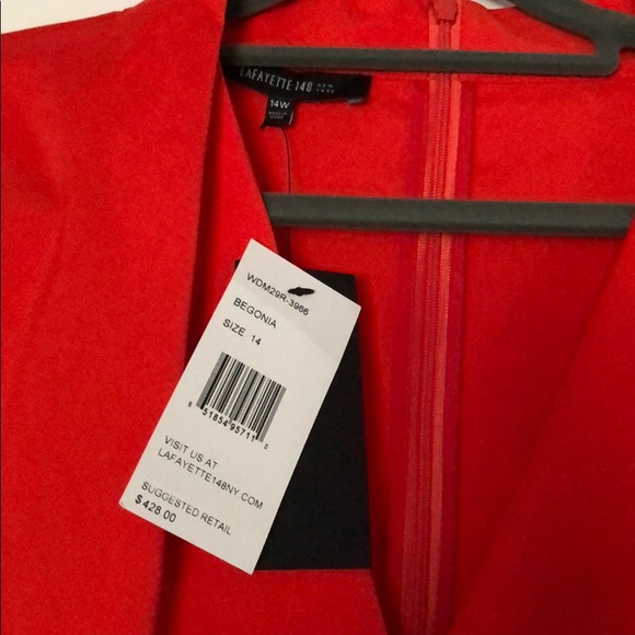 Layfayette 148 NY cap sleeve dress - Picture 2 of 7